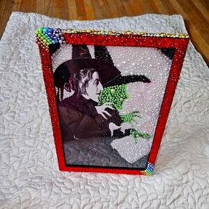 Blinged Wicked witch art